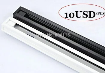 

1m LED track light rail track lighting fixture rail for track lighting Universal rails,track lamp rail Connectors