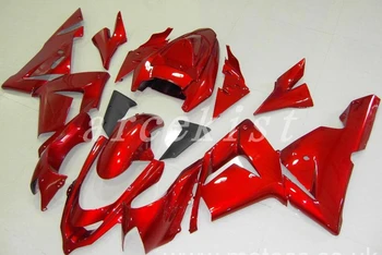 

New ABS Motorcycle bike Fairings Kit Fit for kawasaki Ninja ZX-10R ZX10R 2004 2005 04 05 10R Bodywork Set red glossy