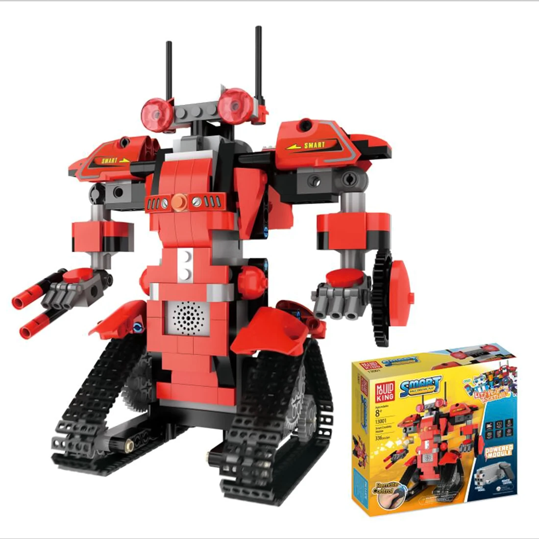 

2019 Fashionable Children Smart RC Building Block Robot Educational Assmebly Toys for Kids Gift Playing Kits- Robert M1-M4