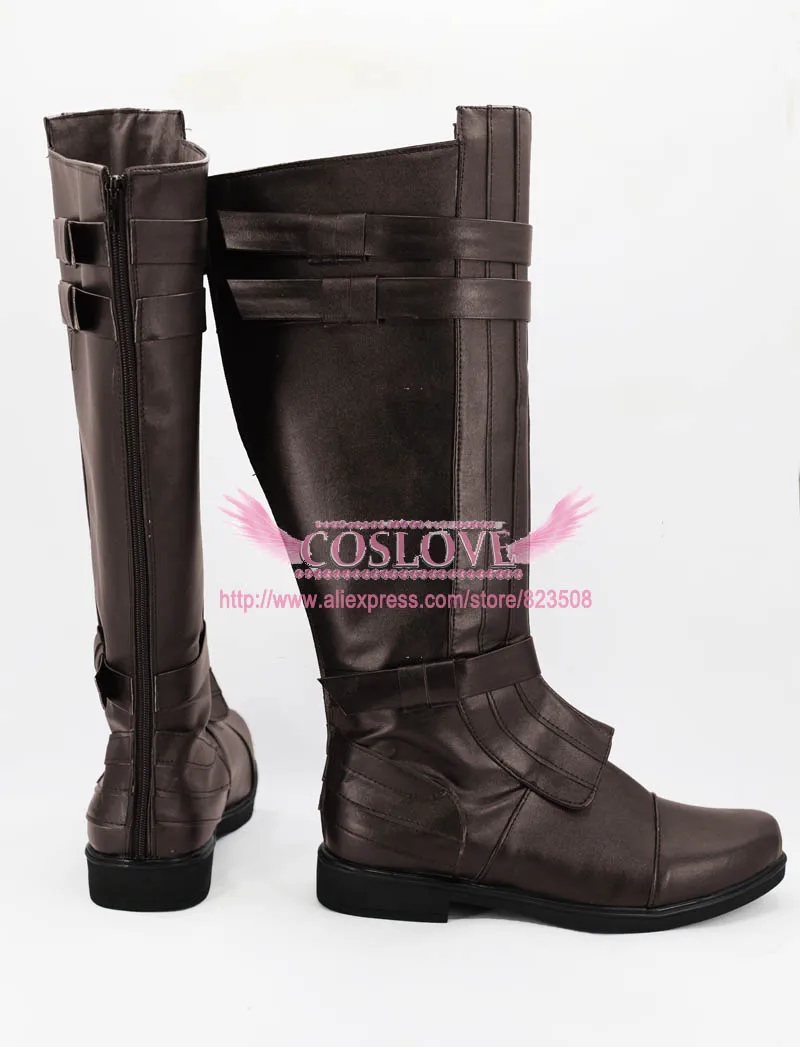 Anakin Skywalker Brown Cosplay Shoes (3)