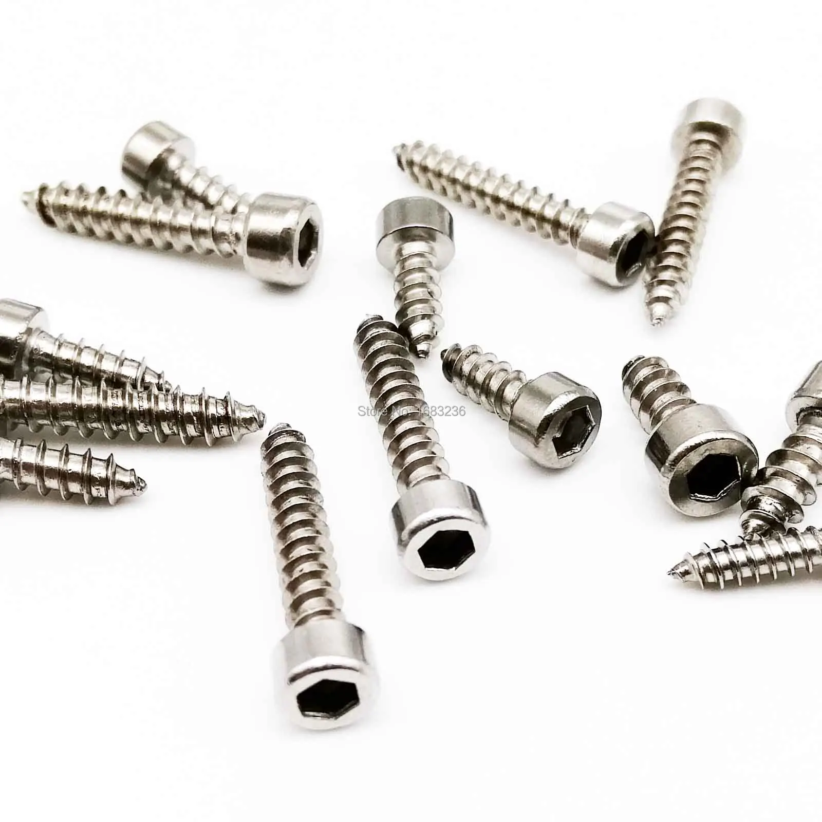 M3 5-30MM Hex Socket Head Cap Self Tapping Screws 304 Stainless Steel