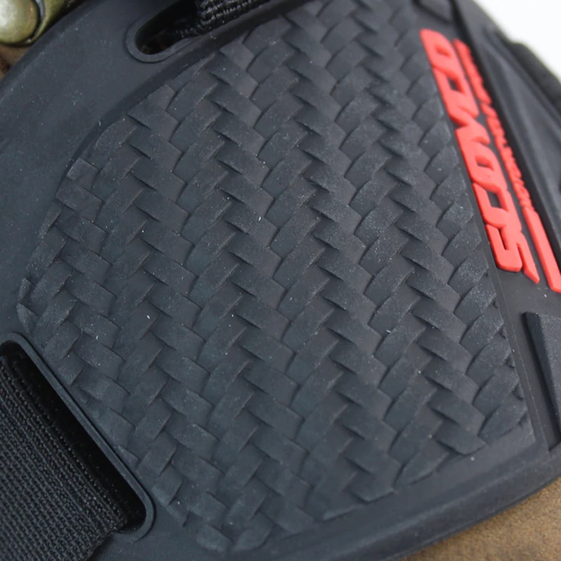 Scoyco FS-02 Motorcycle Racing Shift Pad Motociclismo Shoes Scuff Mark Protector Motocross Boots Anti slip Cover Shifter Guards
