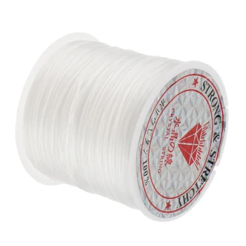 

Durable Super Elastic Hair Wig Thread Weaving Sewing Decor Thread For Wig Weft Hair Extensions Tool