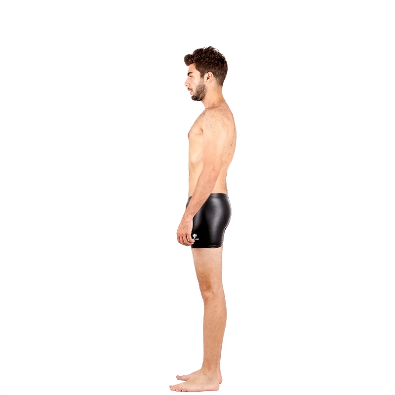 HXBY PU мужские шорты для плавания плавки для мужчин купальник для мальчиков гоночный купальник для мужчин Sunga конкурентоспособный купальный костюм Maillot De Bain