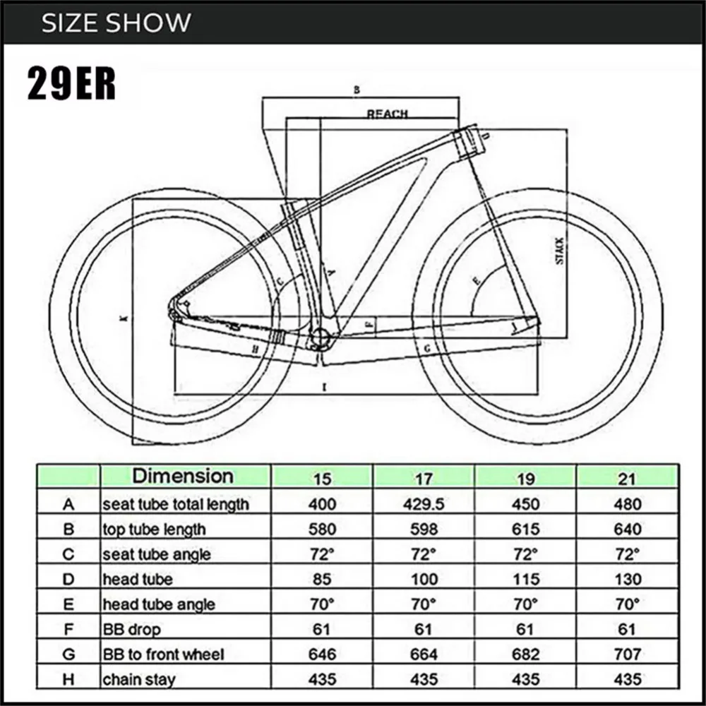 Sale Spcycle 29er Carbon Mountain Bike Frameset 27.5er T1000 Carbon MTB Bicycle Frame And Fork PF30 Headset Thru Axle Clamp As Gift 0