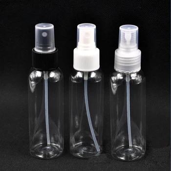 

Hot Free Shipping 50pcs/Lot 100ML CC Portable Transparent Perfume Atomizer Hydrating Spray Bottle Makeup Tools