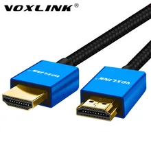 VOXLINK CABLE HDMI ULTRA HD 4K * 2K 1080P 3D, Cable HDMI a HDMI para BLURAY PS3 PS4 HDTV XBOX 360 3FT 6FT 10FT, CABLE HDMI trenzado