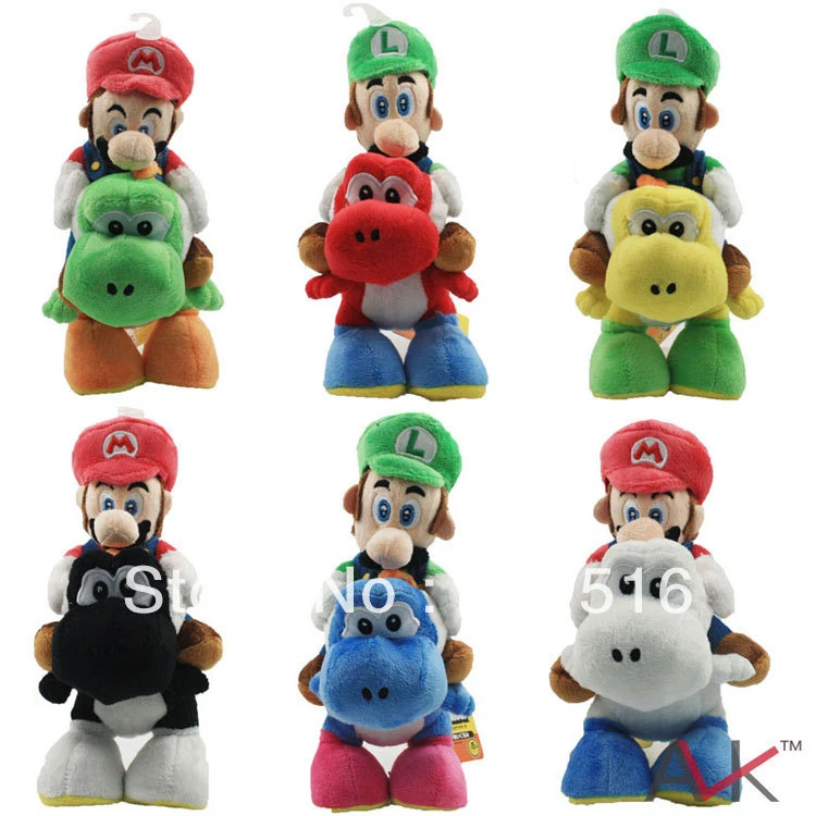 En Gros Vente 6 Pcs Ensemble Super Mario Doux En Peluche Poupee Jouets Le Mignon Mario Bros Luigi Yoshi Jouets Bebe Jouets Livraison Gratuite Aliexpress