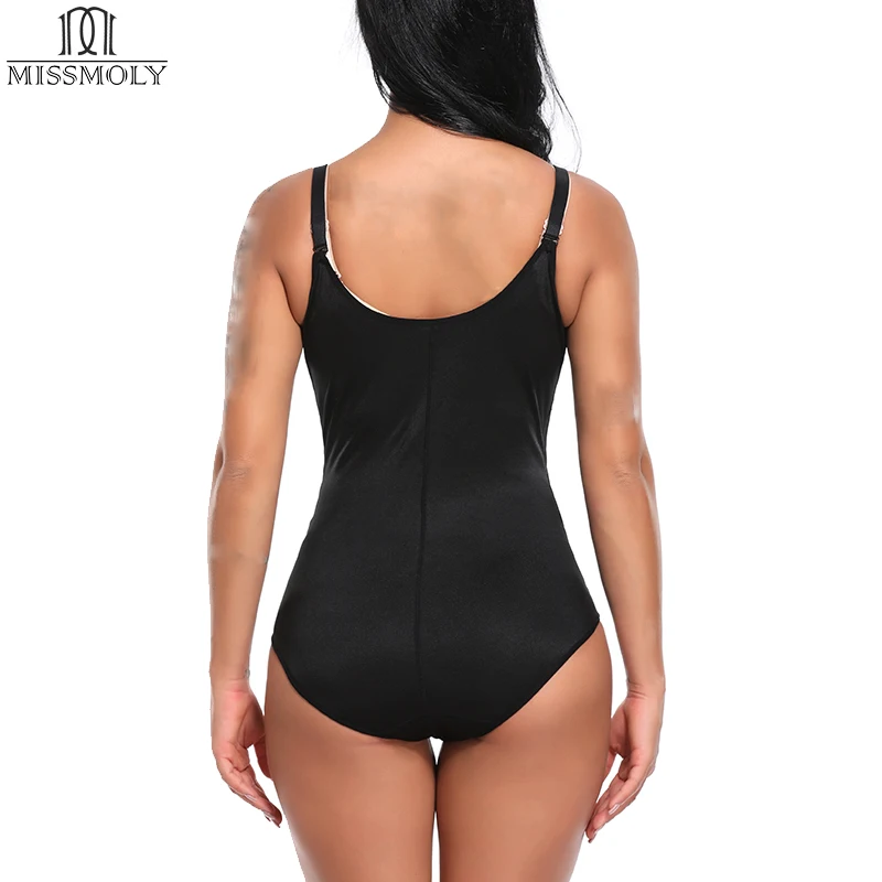 Мисс Moly латекс Body Shaper Cincher корректирующее белье моделирование пояса талии тренер грудью боди на молнии ShapersTummy корсет для похудения