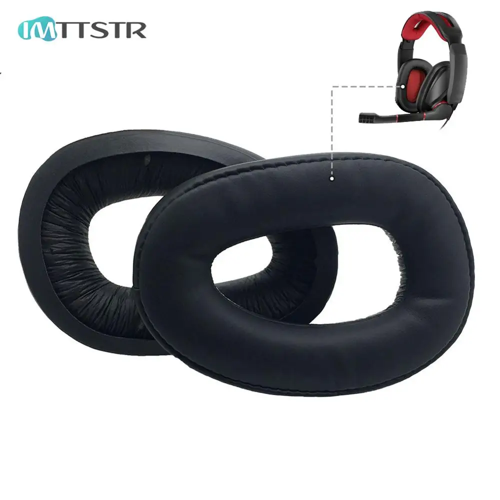 Скидка Imttstr 1 пара из подушечки для SENNHEISER GSP 350 300 301 302 303 GSP300 амбушюры наушник крышка Комплект подушек для замены подушек чашки