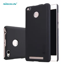 Редми 3 s pro чехол Nillkin матовый чехол для xiaomi редми 3 s дело жесткого пластика задняя крышка с Защитой Экрана редми 3 pro