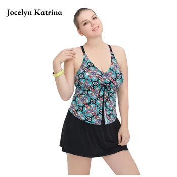 

2017 Plus Size Newest Padded Halter Skirts Swimwear Women One Piece Swimsuit Beachwear Bathing suit Swimwear Dress 2XL-6XL