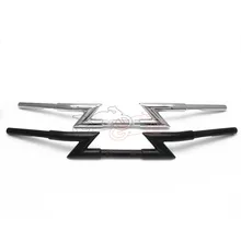 Для Harley кастом Чоппер Softail Dyna XL Sportster Street Bob мотоцикл " 25 мм Z стиль балки руля тяжелый металл 2 цвета