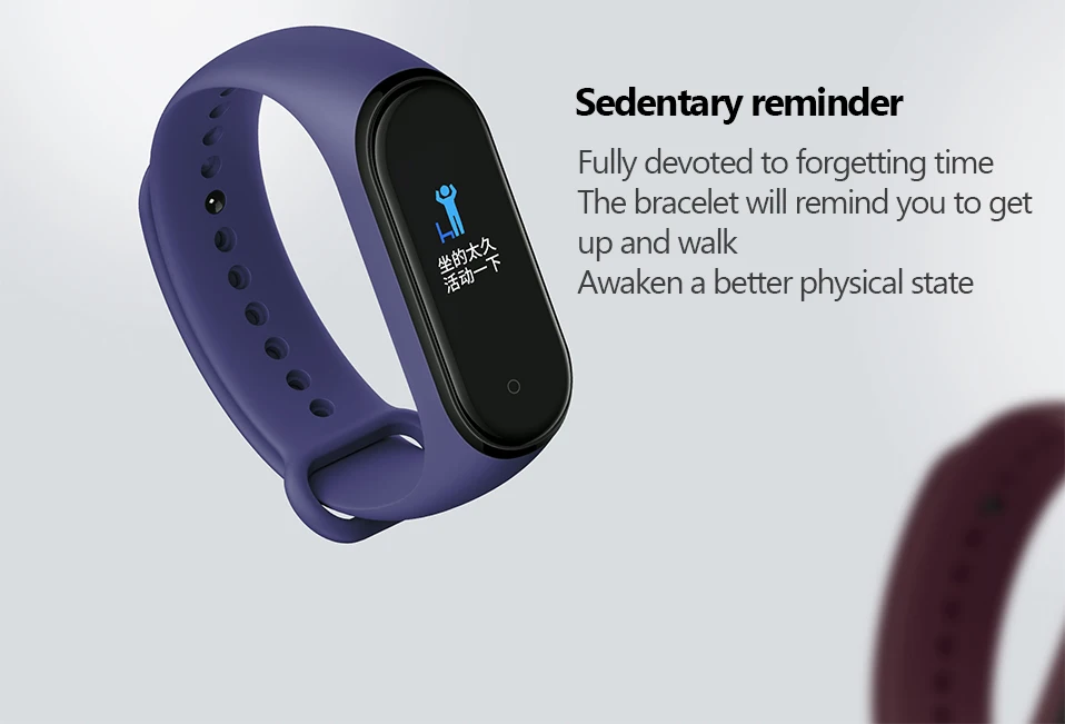 In Stock Xiaomi Mi Band 4 Smart Wristband Fitness Heart Rate Bracelet Music AI bracelet Bluetooth 5.0 AMOLED Color Touch Screen