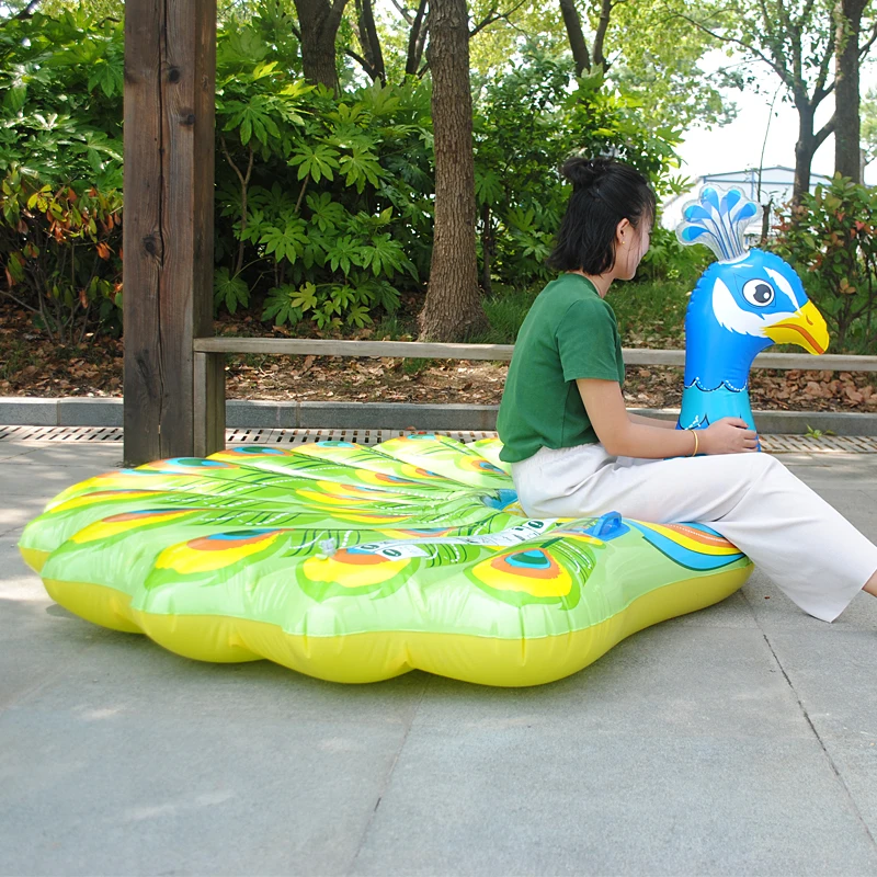 193 см гигантский надувной Павлин бассейн надувной лебедь-на плавательный круг для взрослых детей надувной матрас пляжный стул шезлонг водные игрушки