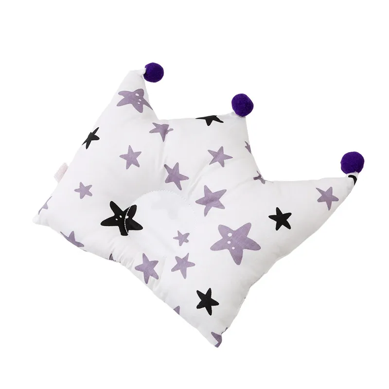 Детская форменная Подушка предотвращает плоскую голову младенцы Корона точка постельные подушки новорожденный мальчик украшения для комнаты Девочки Аксессуары 0-24 месяца - Цвет: Star