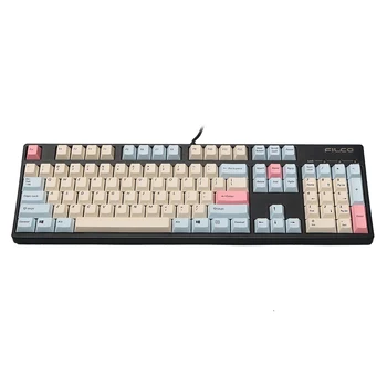 

PBT Keycap cherry profile Rose Blue 111 keys For mechanical keyboard mx Switch Keycap color Dye Subbed keycaps