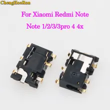ChengHaoRan 1-5 шт. Наушники разъем для наушников аудио разъем для Xiaomi Redmi Note 1 2 3 4 4X Note3 pro prime/note 4 MTX X20