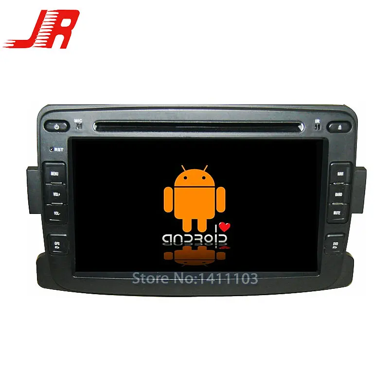  Quad Core Android 4.4 Car DVD GPS player FOR RENAULT Duster/Logan Quad Core A9 1.6GHz car audio car multimedia car stereo 