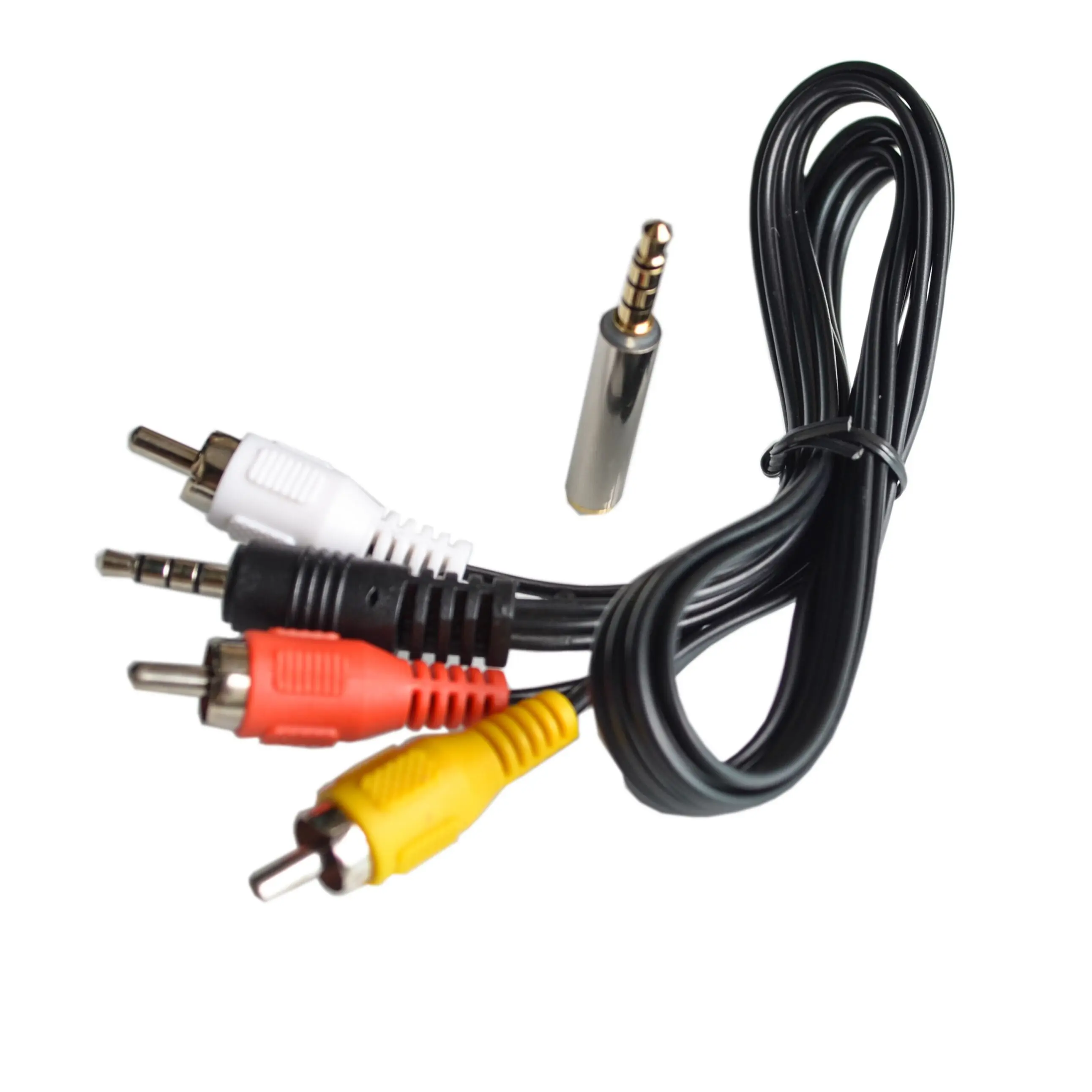Raspberry pi b + cabo av/cabo av especificado para raspberry pi 3 b (preto)