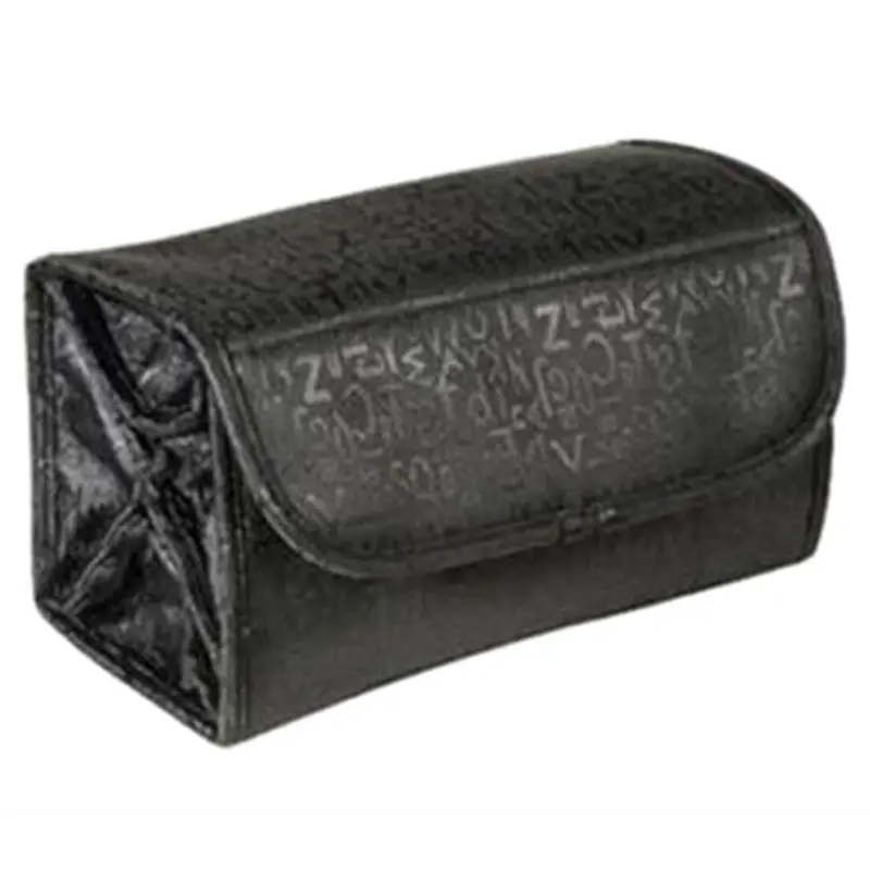 

Black Portable Foldable Toiletry Bag Bellows Storage Makeup Travel
