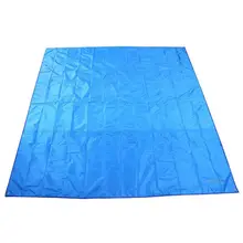 AOTU водонепроницаемый Оксфорд навес от солнца укрытие Пляжная палатка влагостойкий коврик Кемпинг большой водостойкий коврик(синий