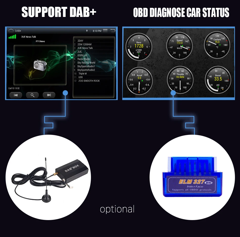 Best Quad Core 1024*600 2 din Android 9.0 for TOYOTA COROLLA 2001-2006 2007 2008 2009 2010 2011 Car DVD Player Navigation GPS Radio 10