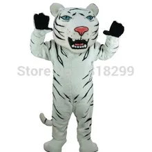 Талисман Белый Альбина Тигр костюм талисмана необычные платья пользовательские фантазии косплей костюм тема mascotte карнавальный костюм комплекты