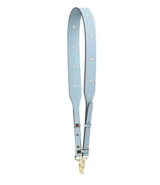 Sky blue IMIDO длинный ремешок для сумки женские Сменные ремни на одно плечо ремень аксессуары звезда Золотая Пряжка PU кожа STP149 - Цвет: Sky blue