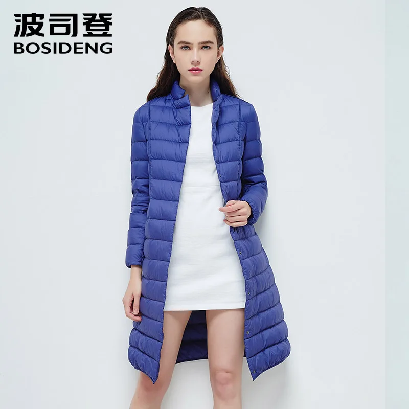 BOSIDENG NEW winter Goose Down Jacket for women goose down coat long
