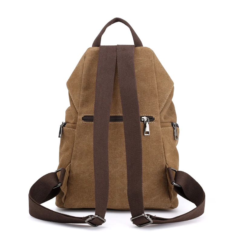2024 Fashion High Quality Women Backpack Cute Canvas Backpacks Girls Female Rucksack School Shoulder Travel Bags mochila 3