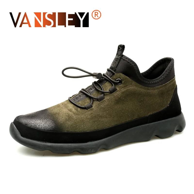 

2019 New Leather Casual Shoes Men Outdoor Summer Fashion Male Leather Sneakers Breathable Soft Black High Quality Casual Shoes