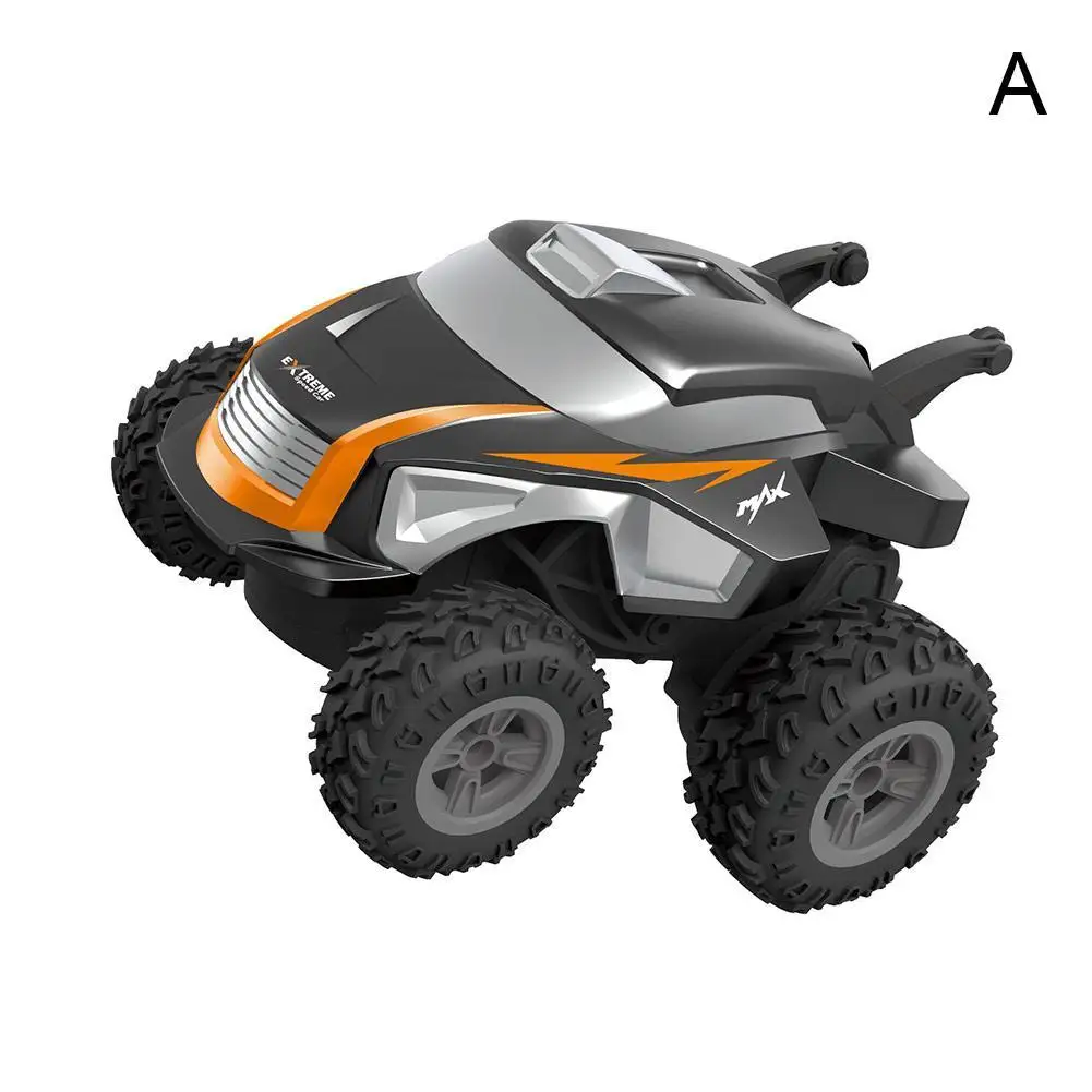 

RC 2.4G Watch remote control stunt car LED light car programming Rotating dump SUV children's toys