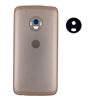 

Battery Door for Motorola Moto G5 Plus XT1684 XT1685 XT1687(Golden)[With Camera Glass Lens]