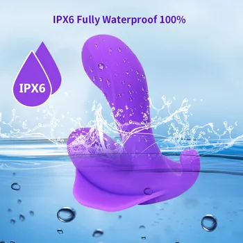 Wearable Panties Dildo Vibrators Remote Control Vibrator Female Masturbation Heating Butterfly Vibrating Adult Sex Toy For Woman 5