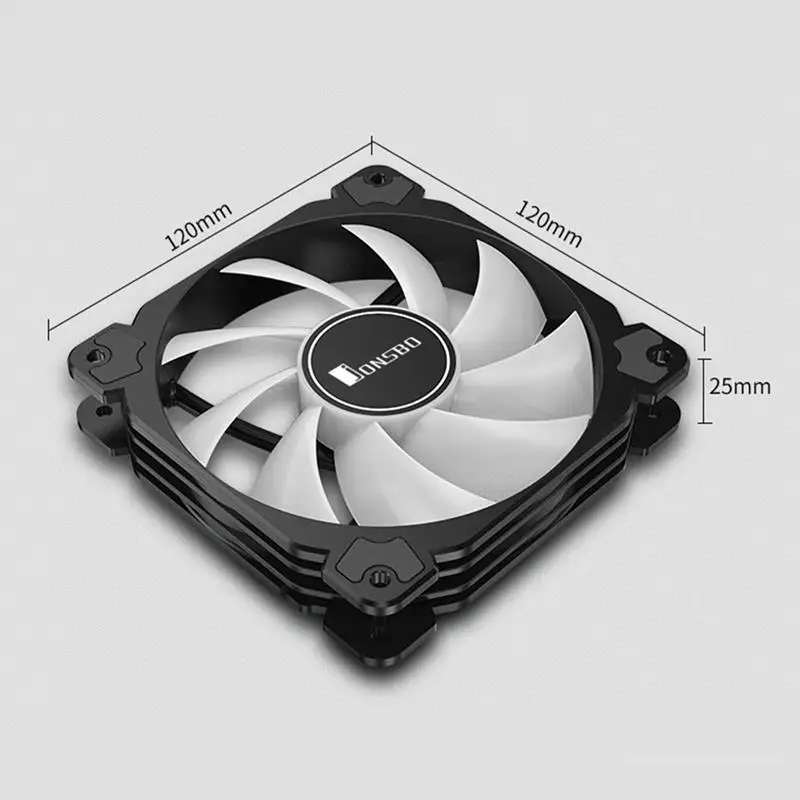 Jonsbo Fr 502 вентилятор для ПК корпус процессора Вентилятор Кулер 12 см Rgb Aura