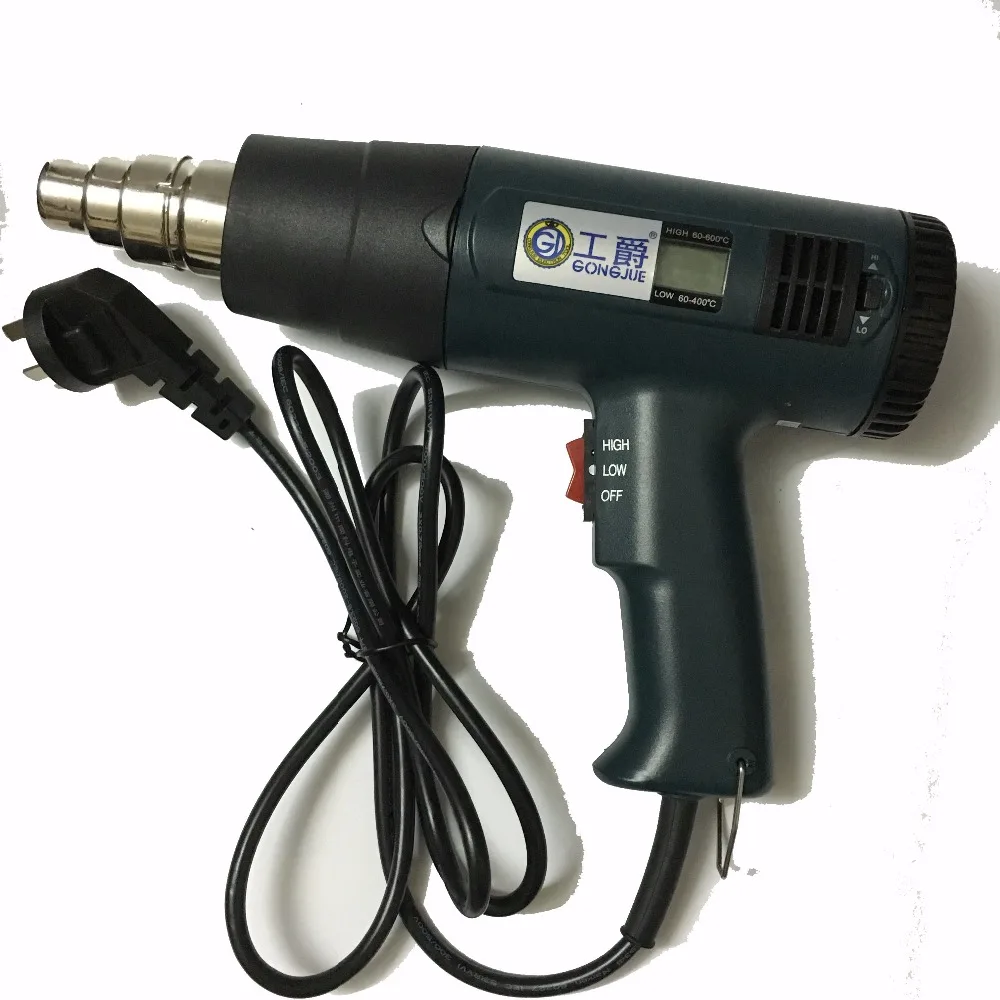 Gongjue GJ 8016 digital hot air gun heat heating gun solder soldering