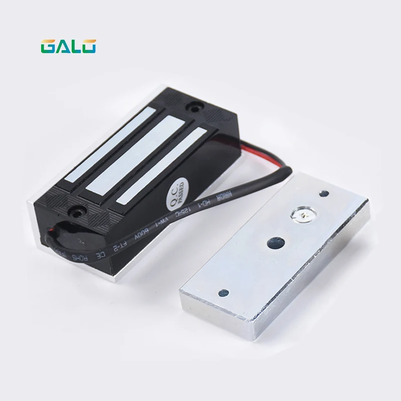 

60KG 130LB Door Electric Lock Magnetic Lock DC 12V Single Door Electromagnetic Lock Holding Force For Access Control
