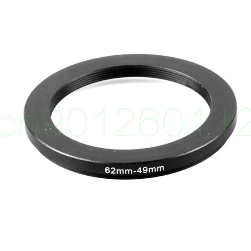 

62mm-49mm 62-49 mm 62 to 49 Step down Filter Ring Adapter For filters adapters LENS LENS hood LENS CAP