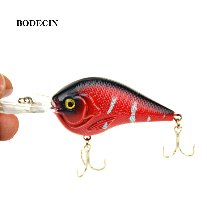 

1PCS Fishing Lures Artificial Minnow Crank Baits Peche 3D Fish Eye Crankbait Hard Plastic Laser Lure Bait Tackle 9.5cm 11.2g Sea