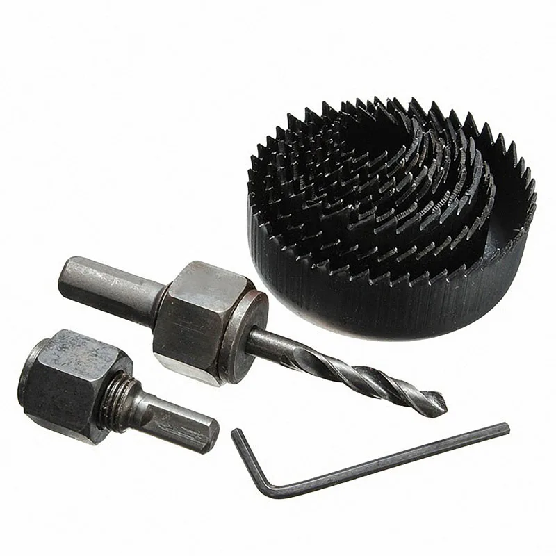 11Pcs HOLE SAW CUTTER SET Round//Circular Drill Cutting Case Kit Metal//Alloy//Wood