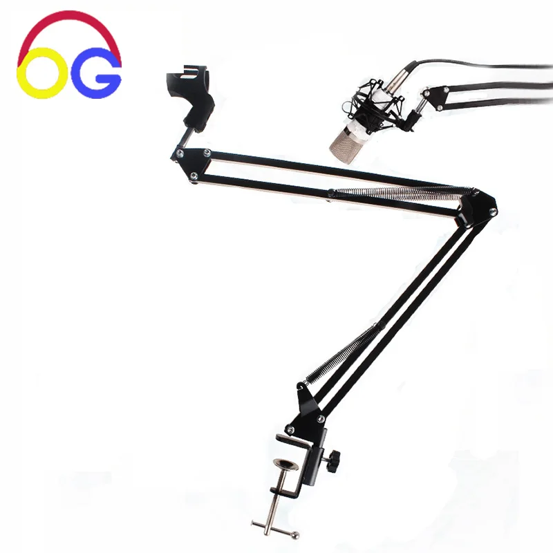 

Cantilever Bracket Microphone Special Bracket Metal Material Multi-angle Rotation for Podcast Recording Studio Record