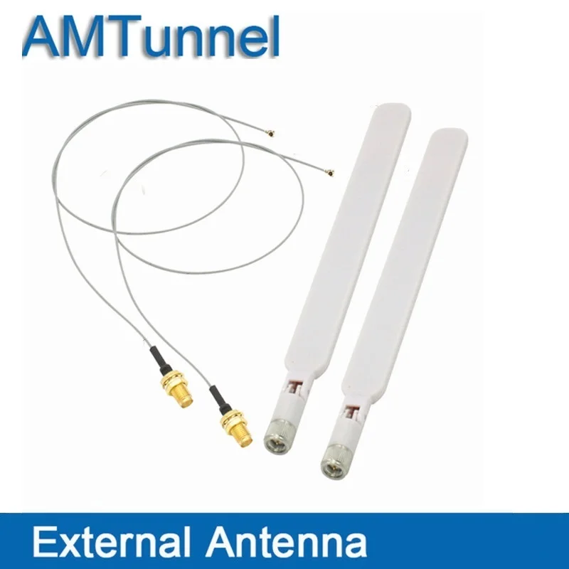 Антенна 4G 2 Wi Fi антенна шт. с SMA штекером удлинитель UFL к RP кабель Pigtail для