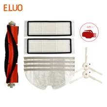 Vacuum Cleaner Accessories Parts for Xiaomi Mi Robot Vacuum Smart Cleaner Accessories Parts Side Brushes Filter Rolling Brush xiaomi mi smart robot vacuum cleaner with app control