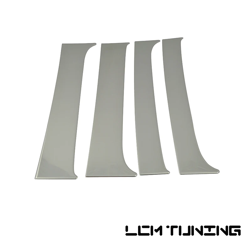 

For Silverado/Sierra/Yukon/Tahoe/Suburban 4 Door 1999-2006 304 Stainless Steel Car Window Pillar Post Trim-4 pieces