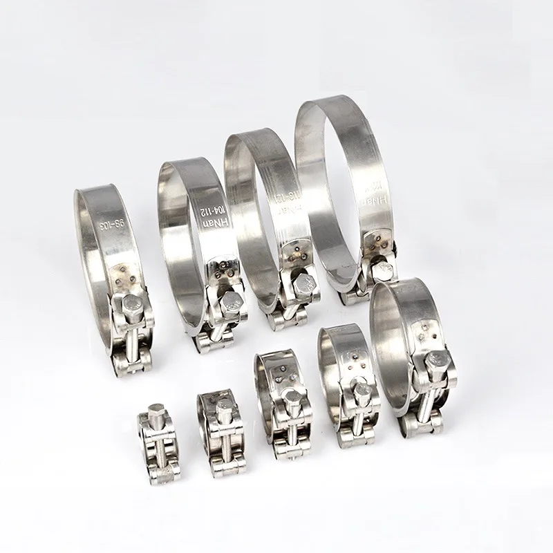2x Heavy Duty Hose Clamp Stainless Steel Hose Clip Dia 52-55 56-59 60-63 64-67 68-73 74-79 80-85 86-91 92-97 175-187mm SUS201
