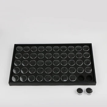 

50 Cells Storage Box For Nail Art Powder Decoration Plate Manicure Tools Jewelry Makeup Organizer Boxs Container Case