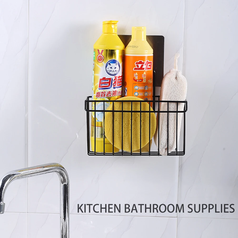 بالوعة الحديد متعددة الوظائف الحائط شنقا رف مجلة صحيفة تخزين الرف المنظم المطبخ تخزين الرف المنظم