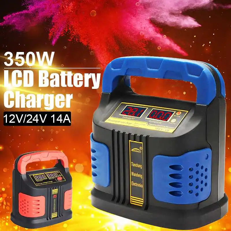 180-250V To 12V/24V Car Battery Charger Smart Fast Power Pulse Repair Charger Digital Display Charger Battery For Car Motorcycle 180-250V To 12V/24V Car Battery Charger Smart Fast Power Pulse Repair Charger Digital Display Charger Battery For Car Motorcycle