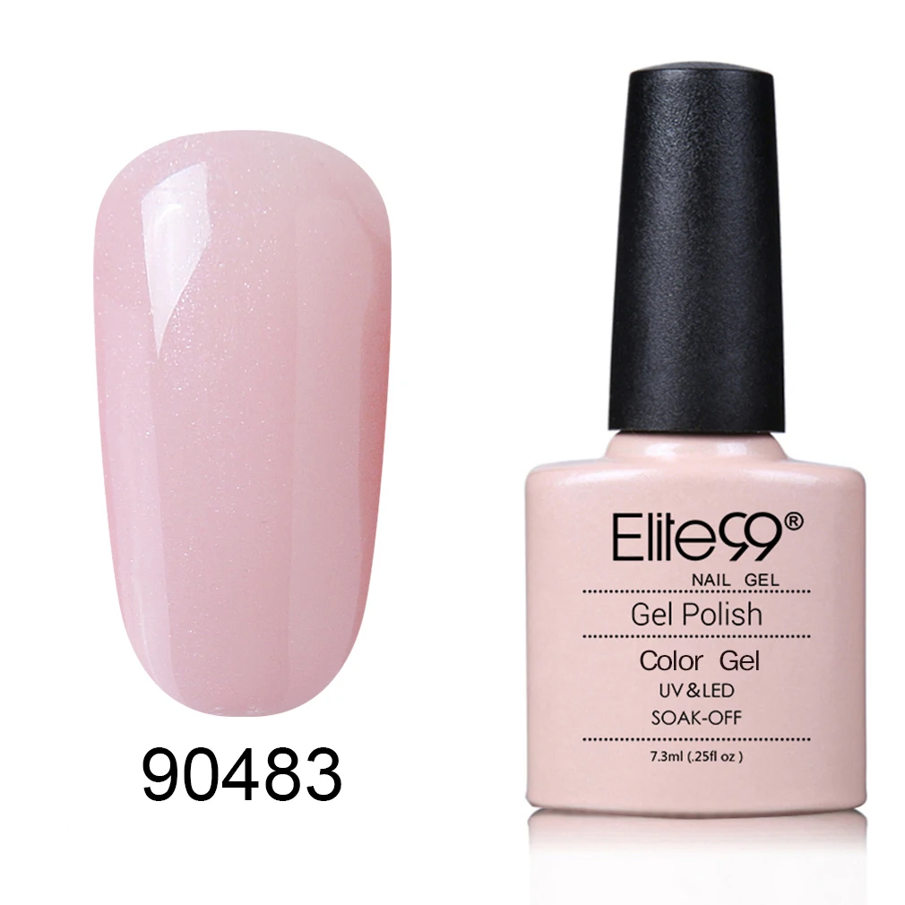 Elite99 7,3 мл Гель-лак для ногтей долговечный замачиваемый Гель-лак для ногтей Светодиодный УФ-гель для быстрого высыхания ногтей 1 шт. 79 цветов - Цвет: S90483